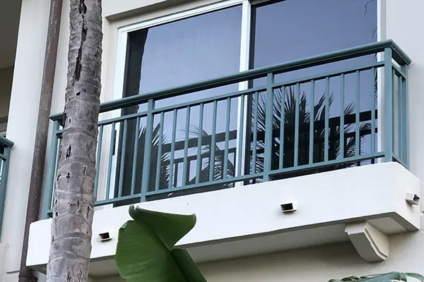A faux balcony ,