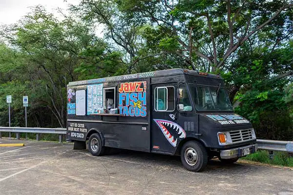 Food truck in Kihei.