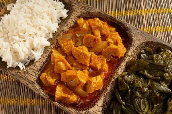 indian food on a table