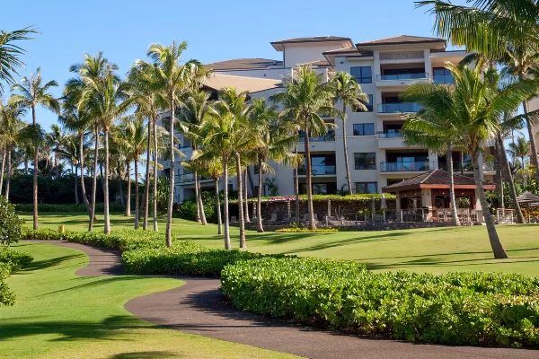 A condominium building in Maui. 