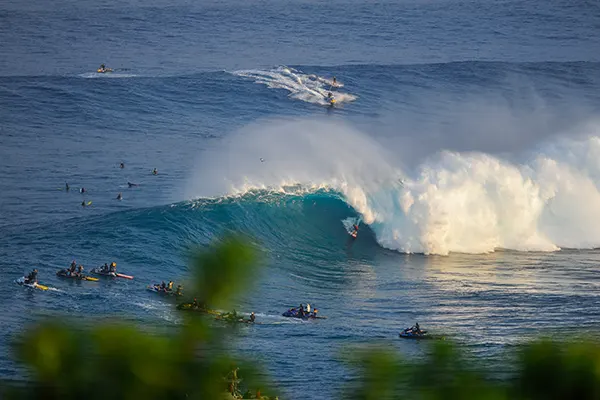 Peahi Beach, also known as Jaw on Maui.