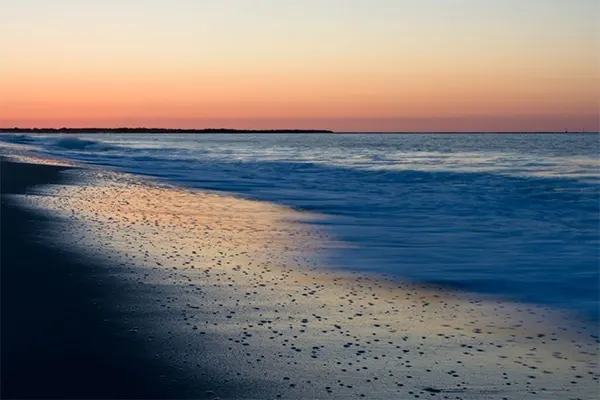 Sunset at Mai Poina beach