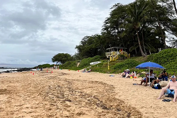 The beach at Kamaole Beach Park 3.