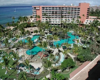 An aerial view of the Westin Maui